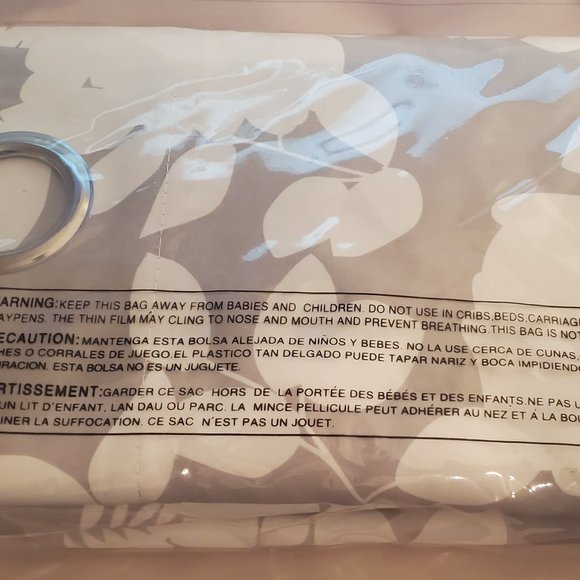 DriftAway Floral Botanic Pattern Room Darkening Thermal Insulated Curtians - Picture 3 of 4